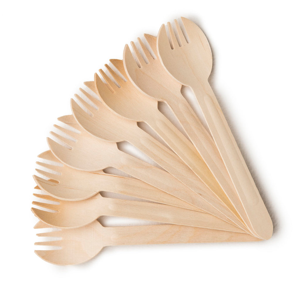 Disposable Fork Spoons (100)