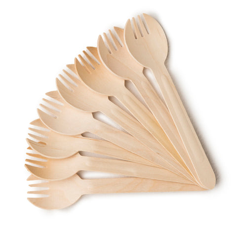 Disposable Fork Spoons (100)