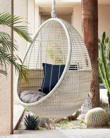Egg-Shaped Hanging Swing Chair
