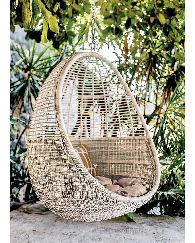 Egg-Shaped Hanging Swing Chair