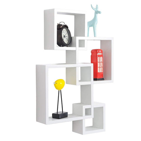 Modern Geometric Wall Shelf