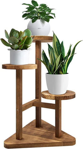Wooden 3-Tier Plant Stand