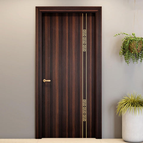 Black Flush Door