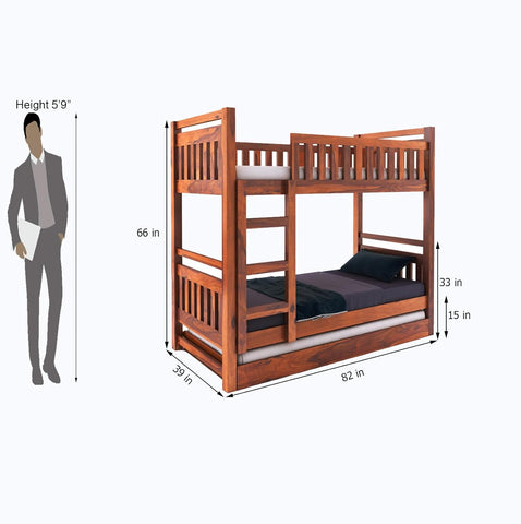 Extra space Bunk Bed