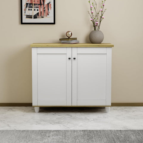 White & Beige