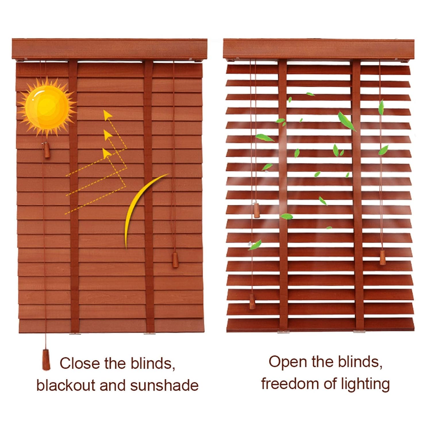 Brown Blinds