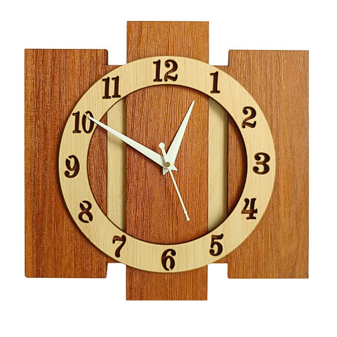 Charm Wooden Wall Clock