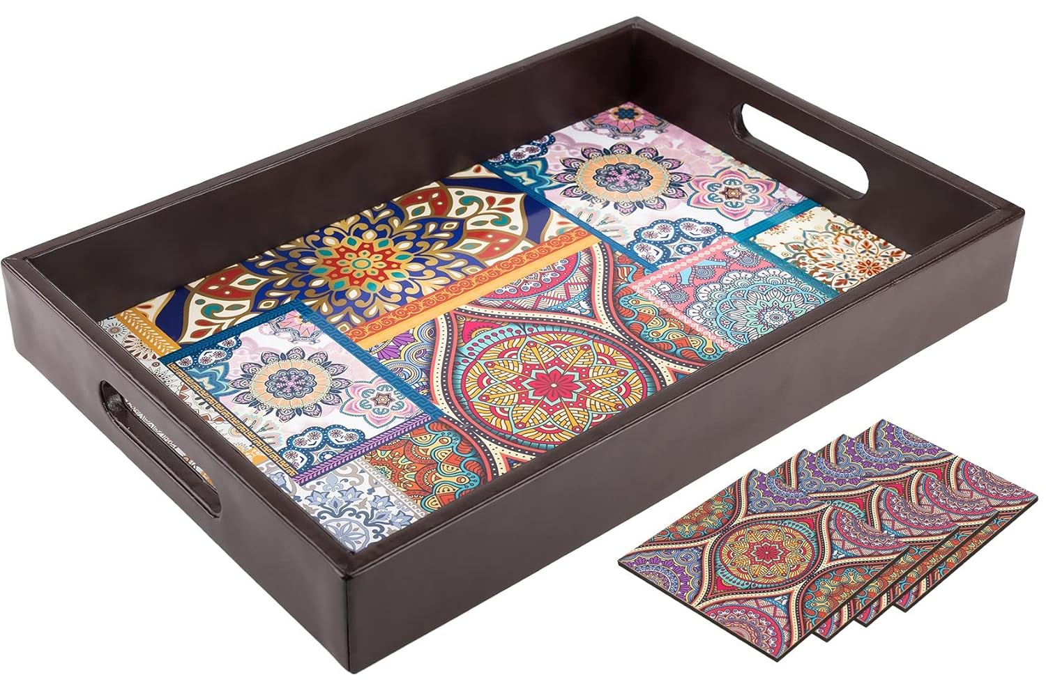 Tray with Coasters