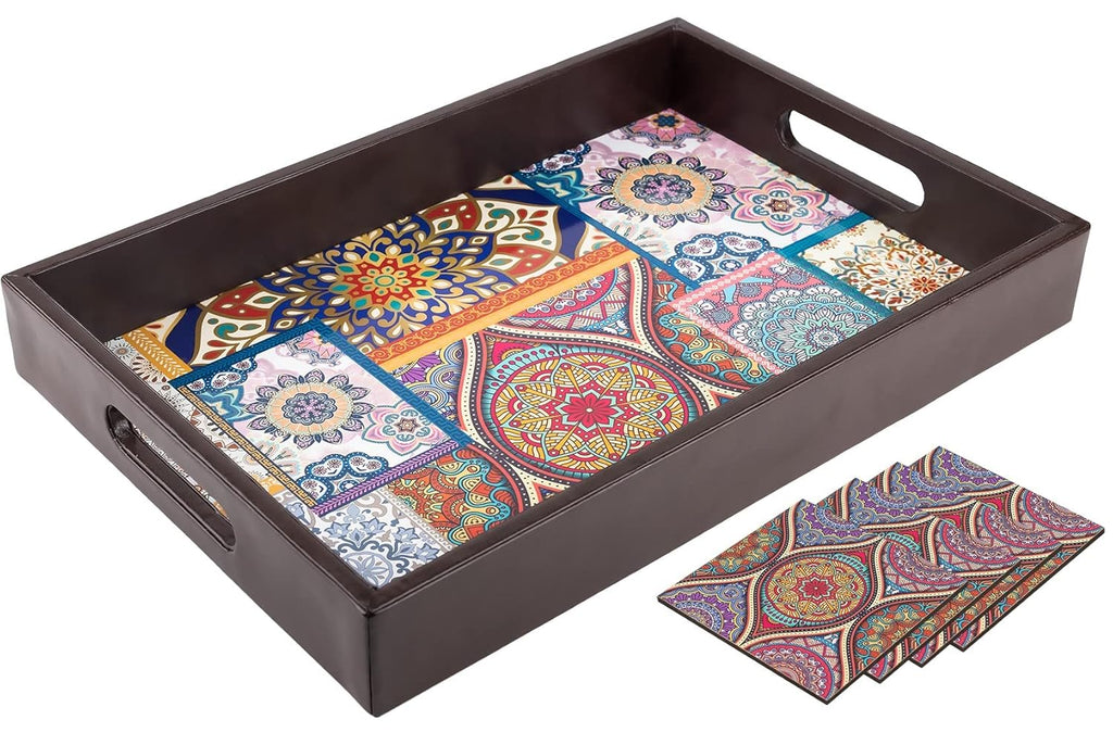 Tray with Coasters