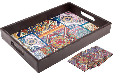 Tray with Coasters