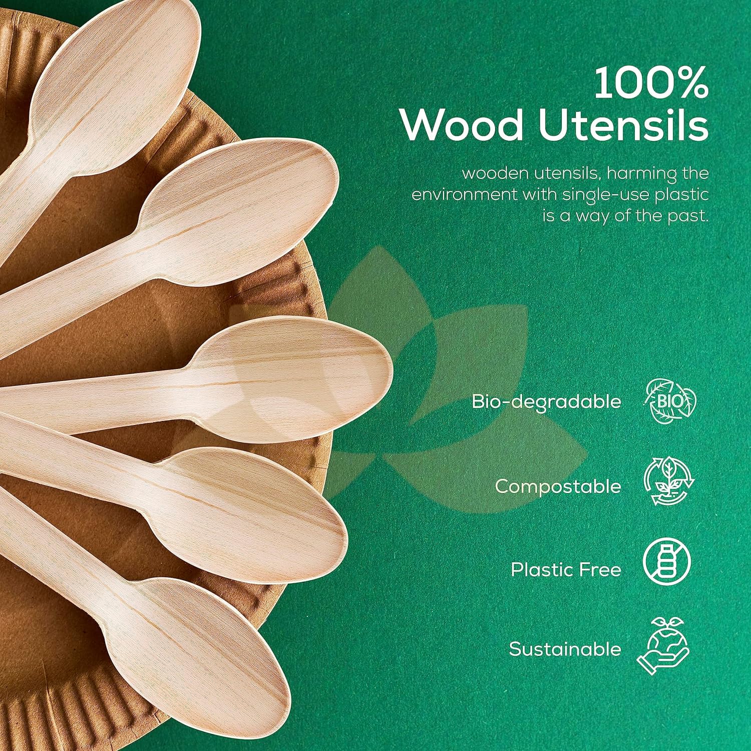 Disposable Spoons (100)