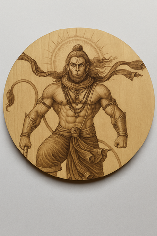Warrior Hanuman - Dia 1 ft