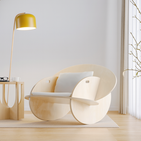 Roman Rocking Chair