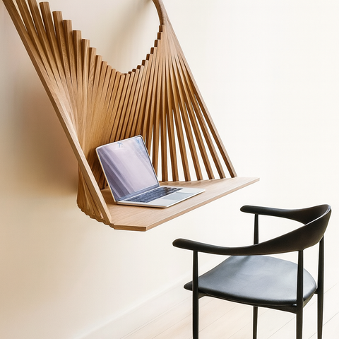 AeroFlow Wall-Mounted Desk