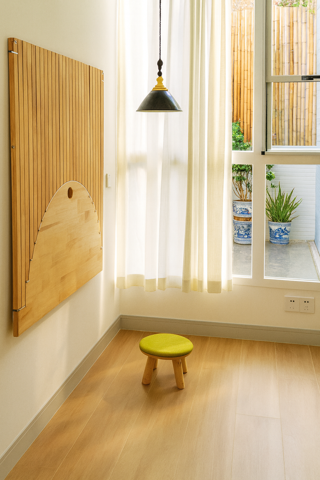 AeroFlow Wall-Mounted Desk