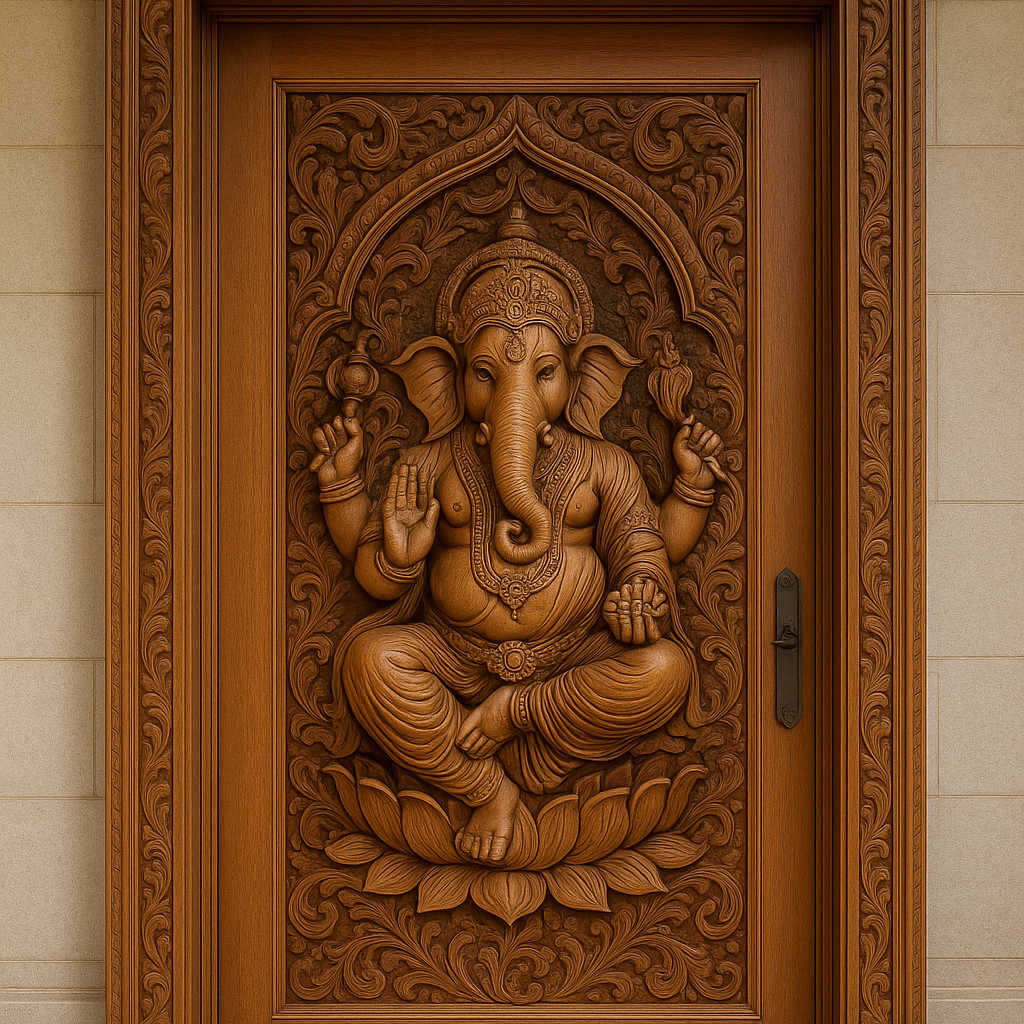 Ganesh Entrance Door