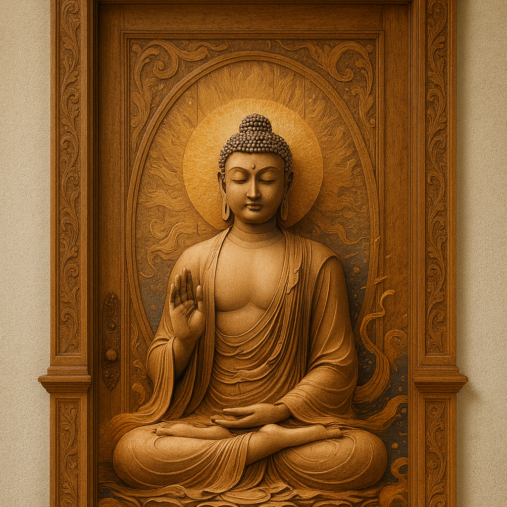 Buddha Entrance Door