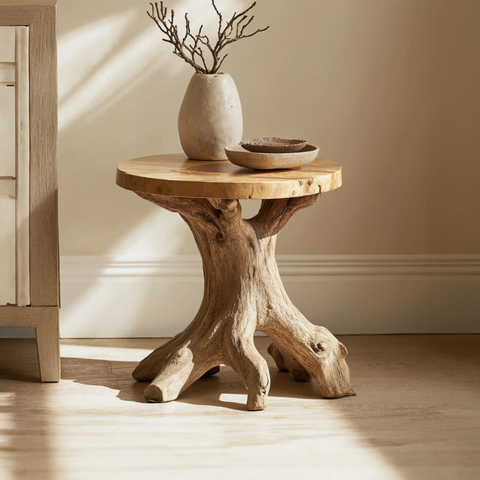 Rustic Root Solid Wood Console Table