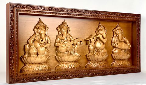 Musical Ganesha 30cm*15cm