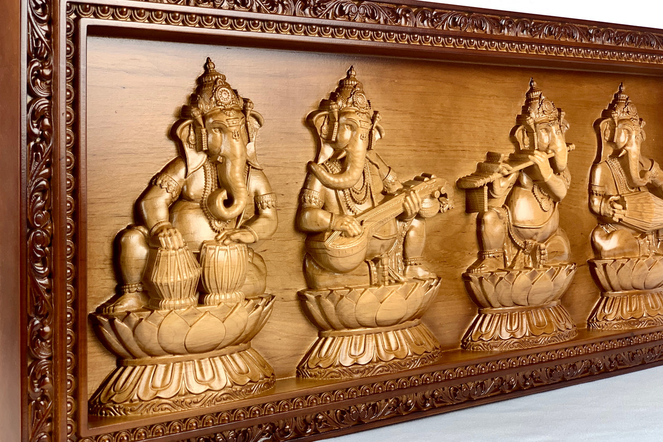 Musical Ganesha 30cm*15cm
