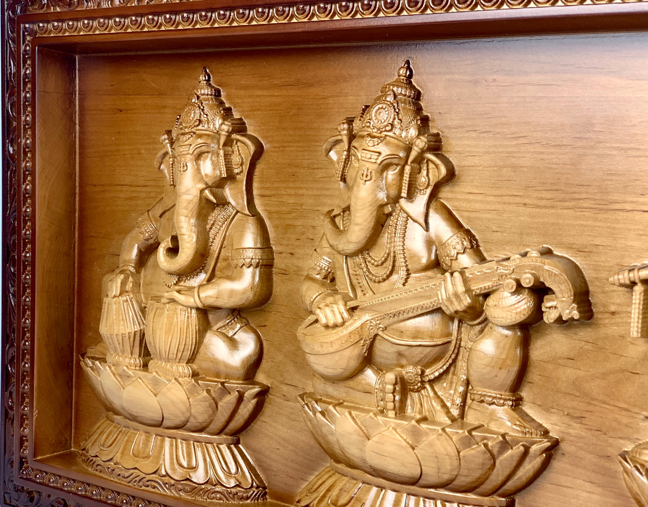 Musical Ganesha 30cm*15cm
