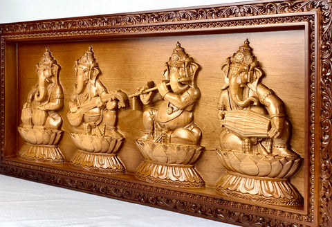 Musical Ganesha 30cm*15cm