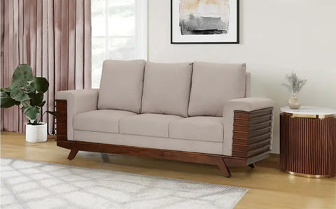 Mahogany Cushion Sofa