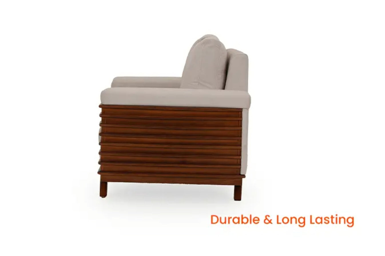 Mahogany Cushion Sofa