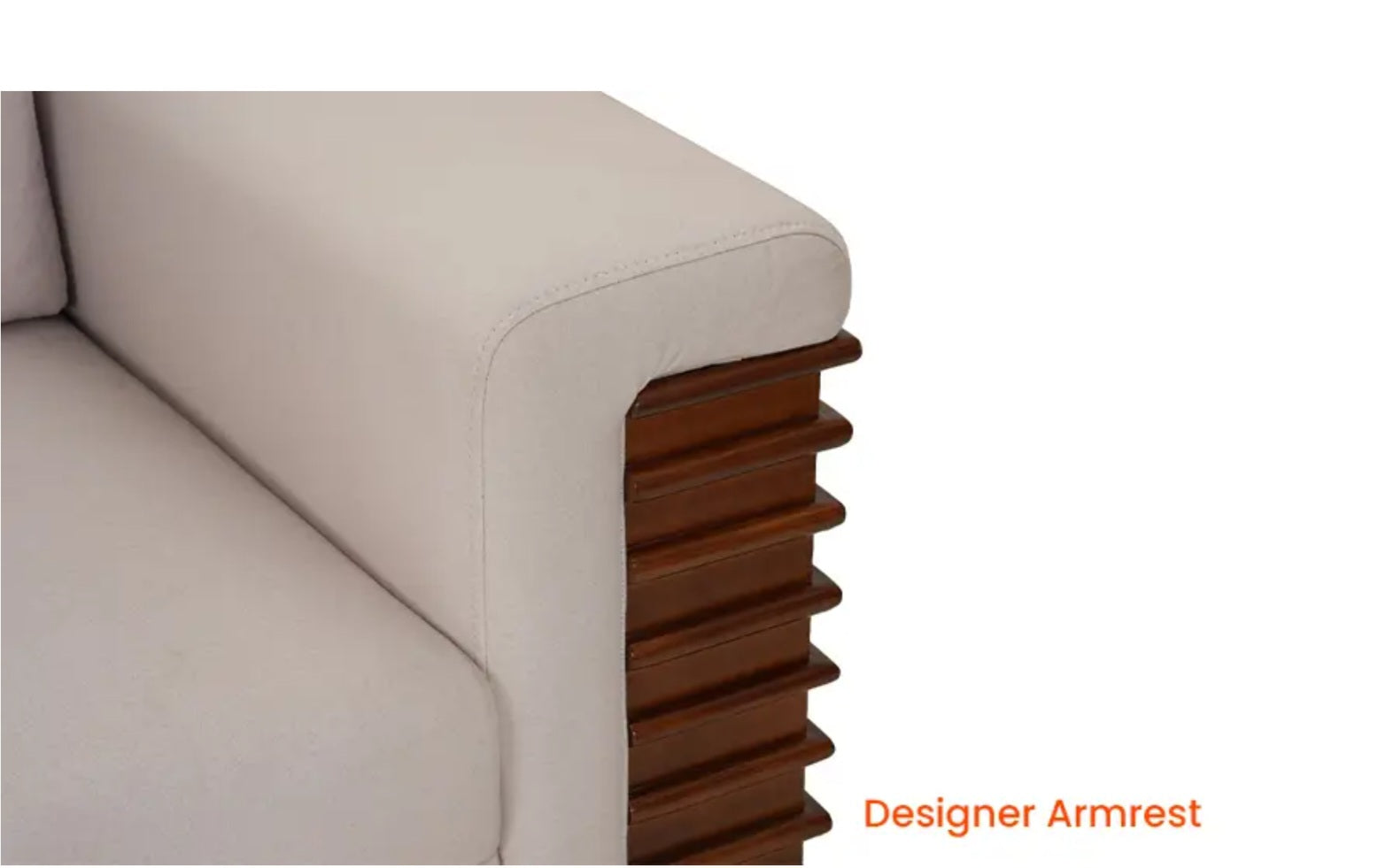 Mahogany Cushion Sofa