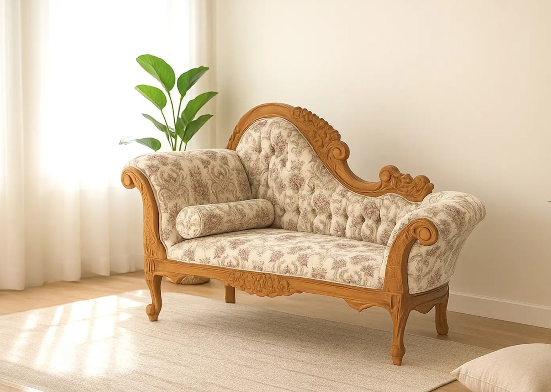 Teak Designer Sofa