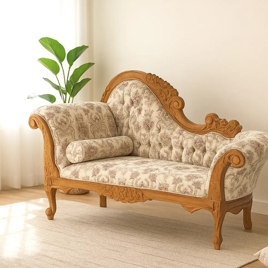 Teak Designer Sofa