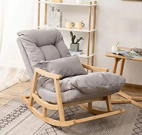 Grey Rocking Chair