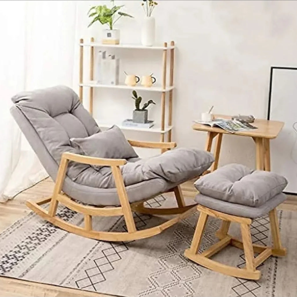 Grey Rocking Chair