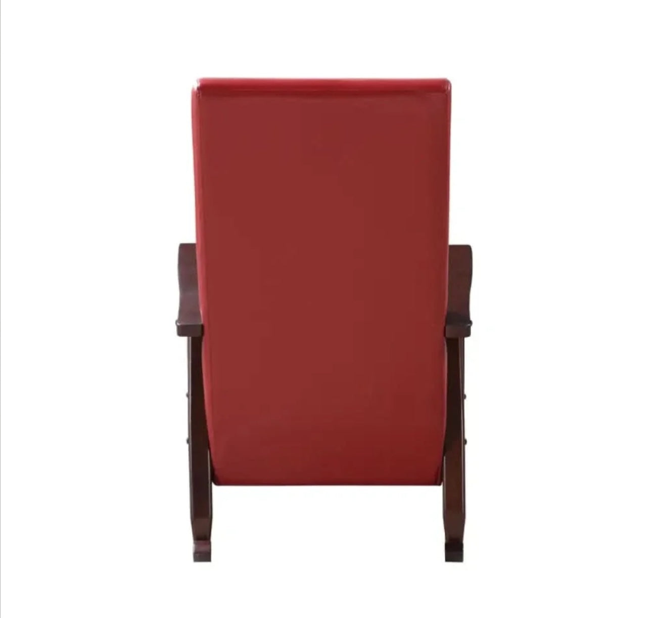 Ruby Leather Cushion Rocking