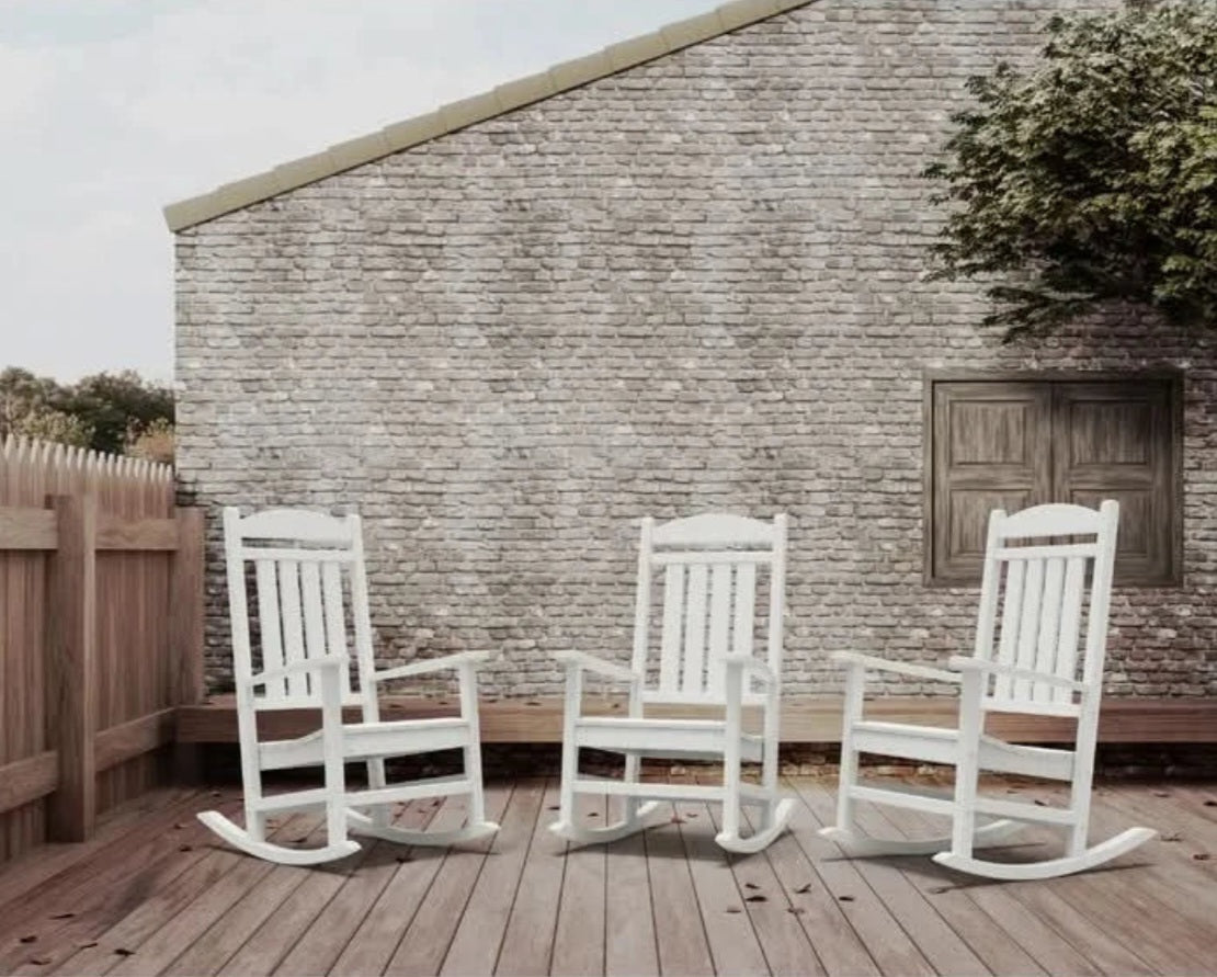 Easy White Rocking
