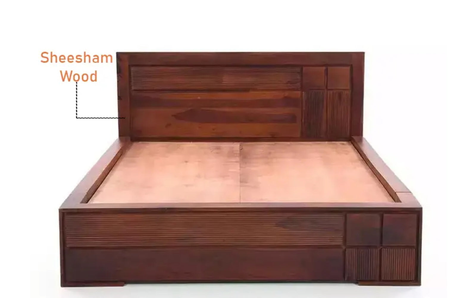Sheesham Double Bed
