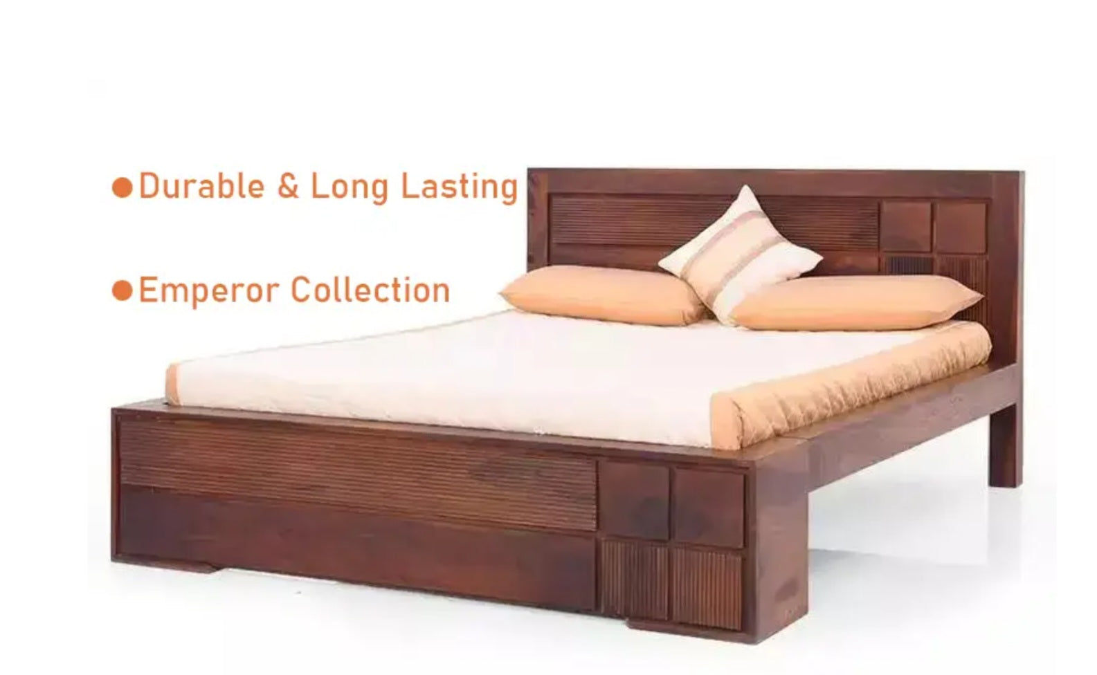 Sheesham Double Bed