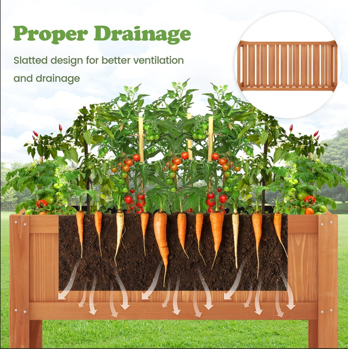 2-Tier Raised Garden Bed