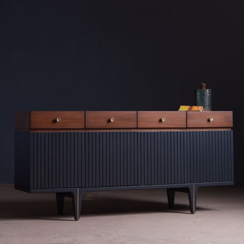 Navy Blue Cabinet