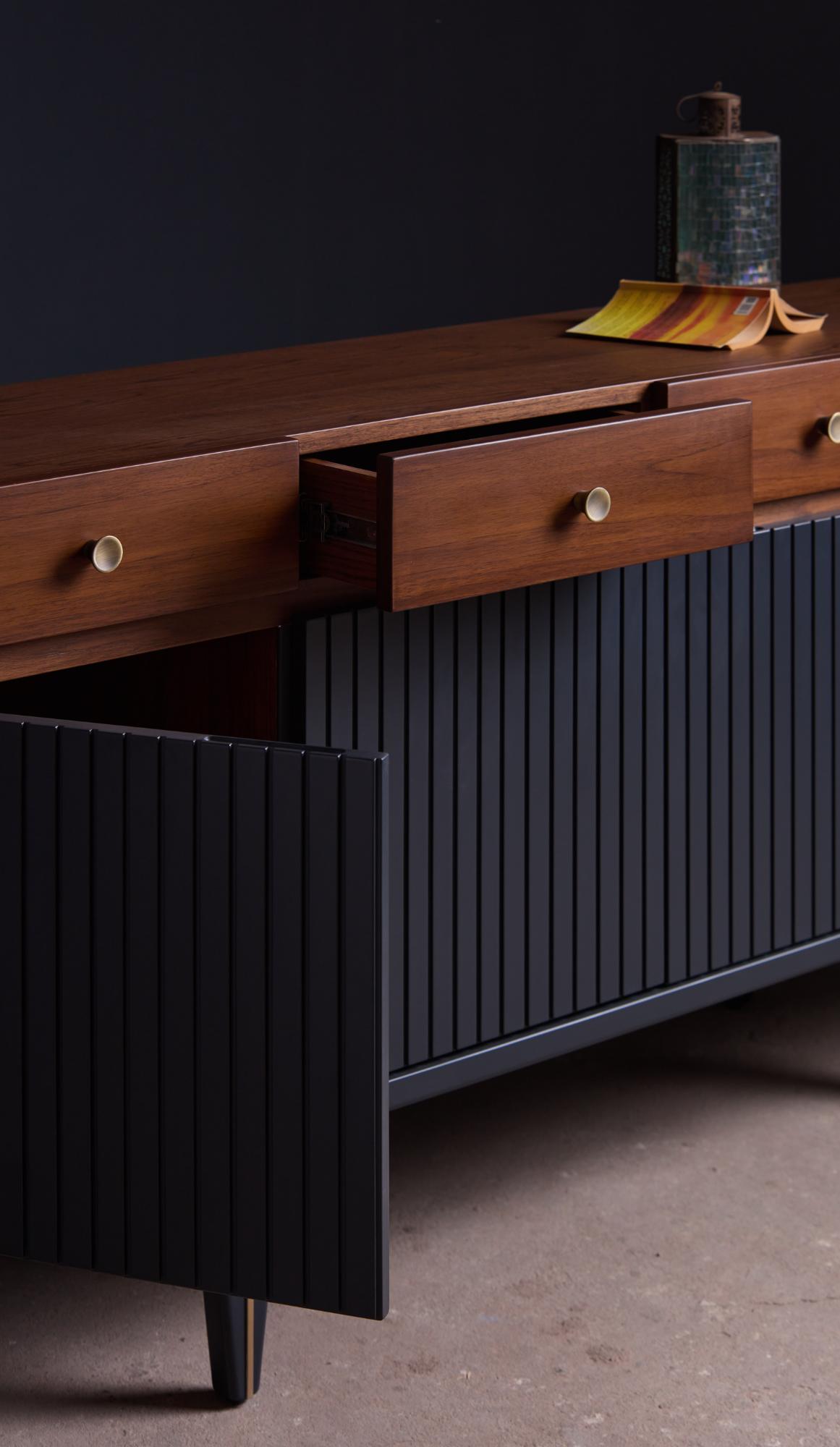 Navy Blue Cabinet