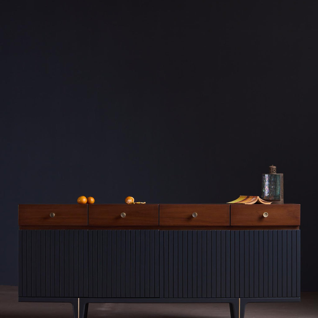 Navy Blue Cabinet