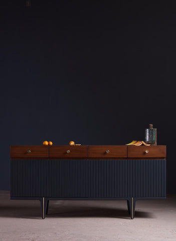 Navy Blue Cabinet