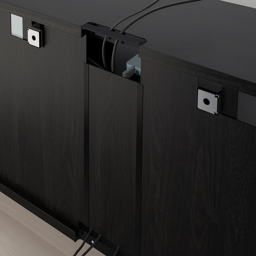 Black Wall Unit