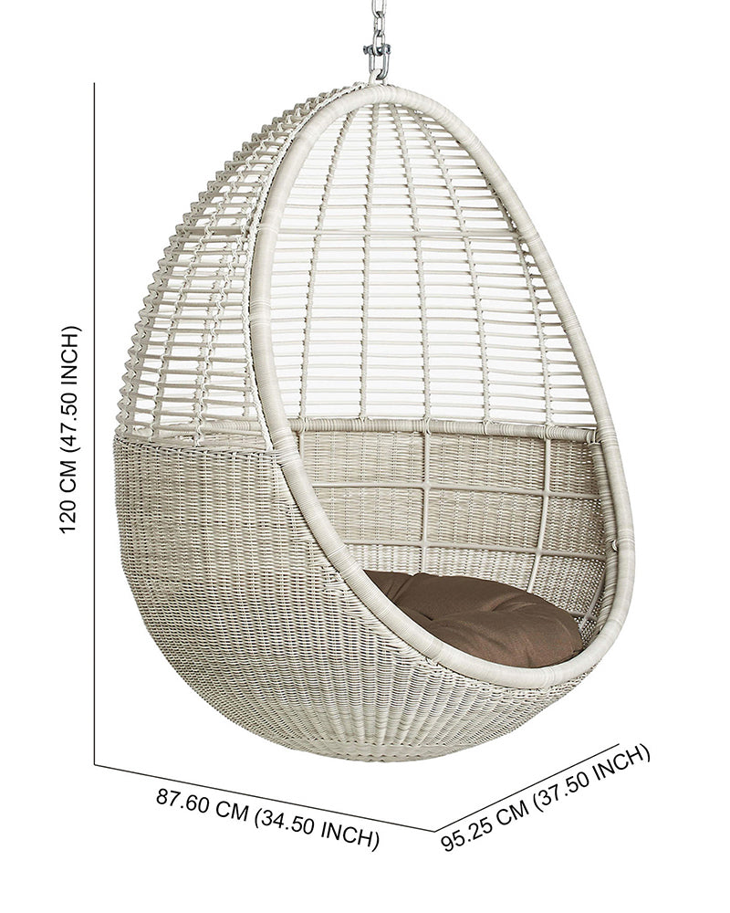 Egg-Shaped Hanging Swing Chair
