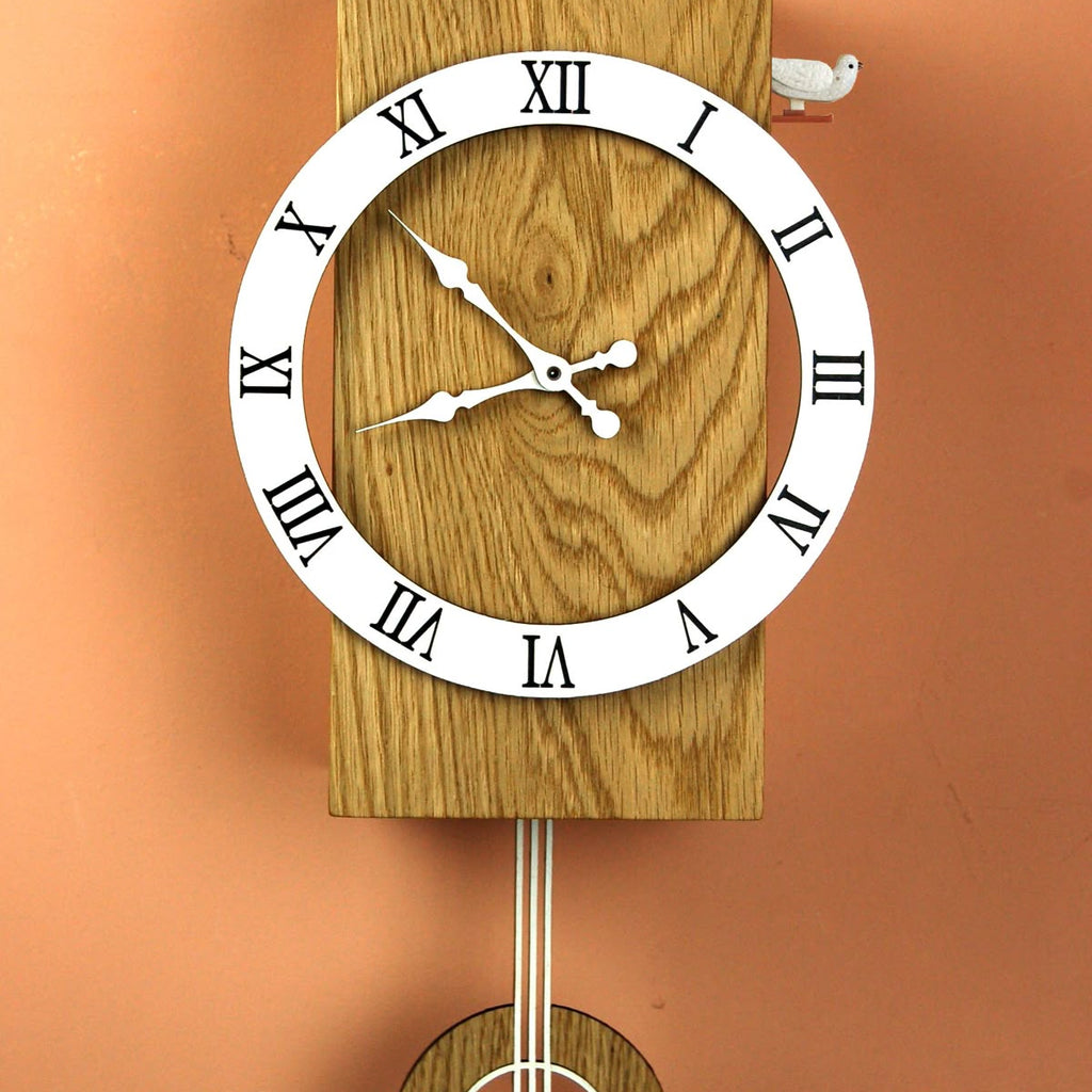 Wooden Cuckoo Pendulum Clock