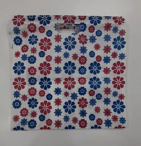 Bamboo Stick Floral Bag