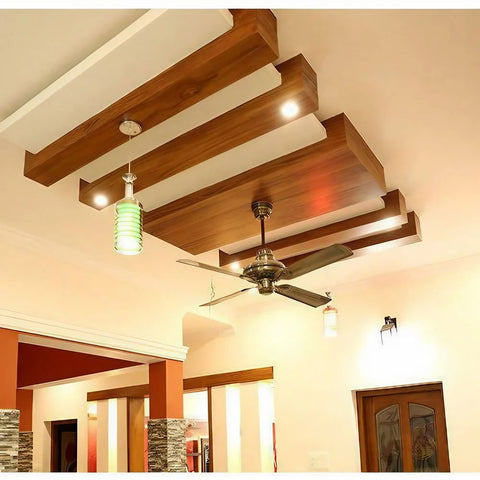 False Ceiling with Recessed Lighting